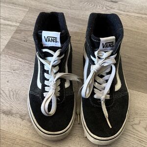 Vans Classic Black and White High-Tops